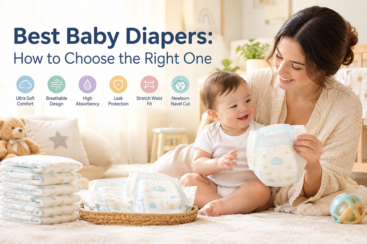 Best Baby Diapers: How to Choose the Right Diaper for Your Baby