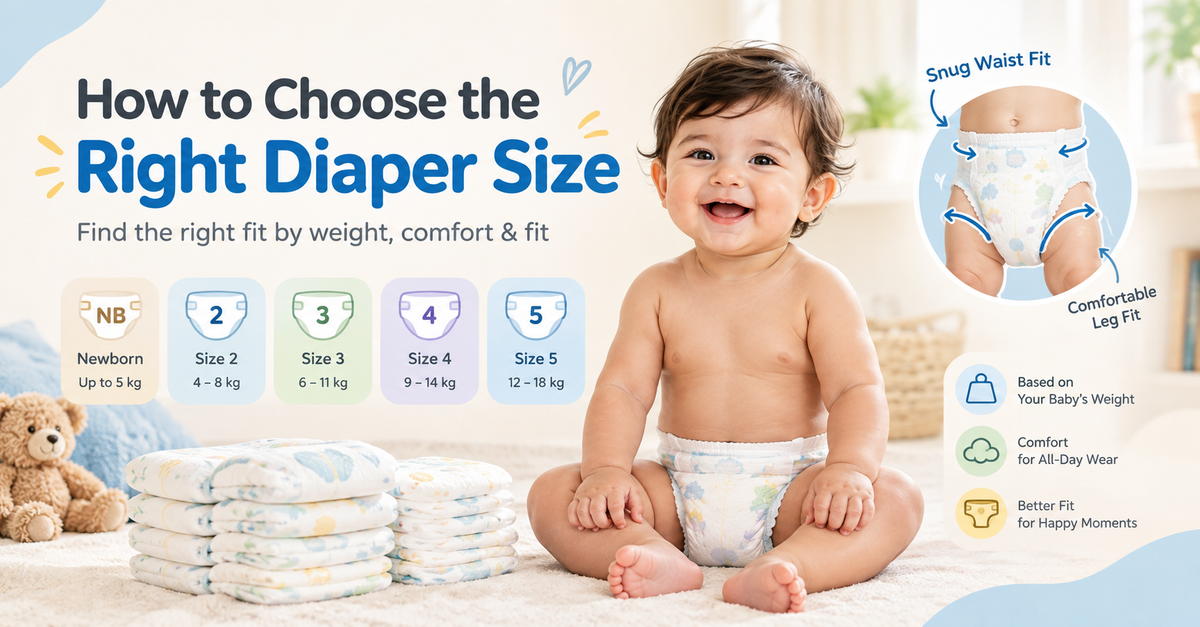 How to Choose Diaper Size: A Complete Guide for Parents