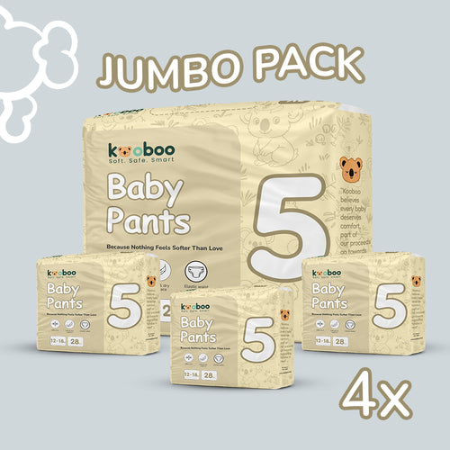 Jumbo Pants Bundle - 5 | 12-18 kg | 112 pcs