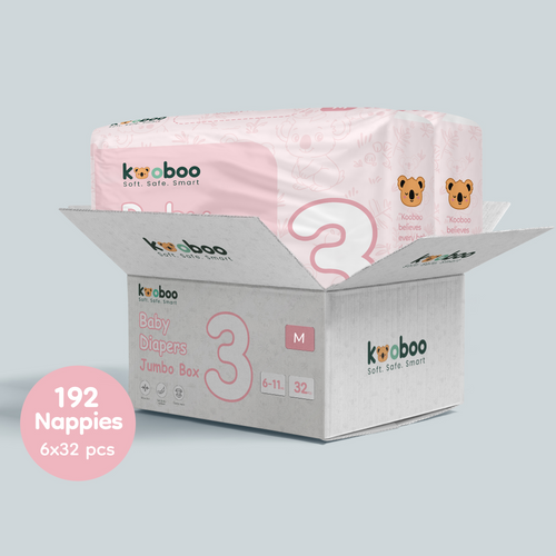 Monthly Diapers Bundle - 3 | 6-11 kg | 192 pcs
