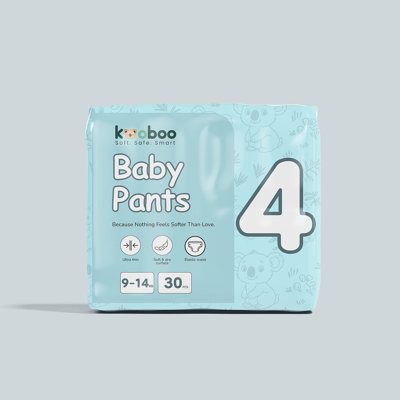 Baby Pants - 4 | 9-14 kg | 30 pcs