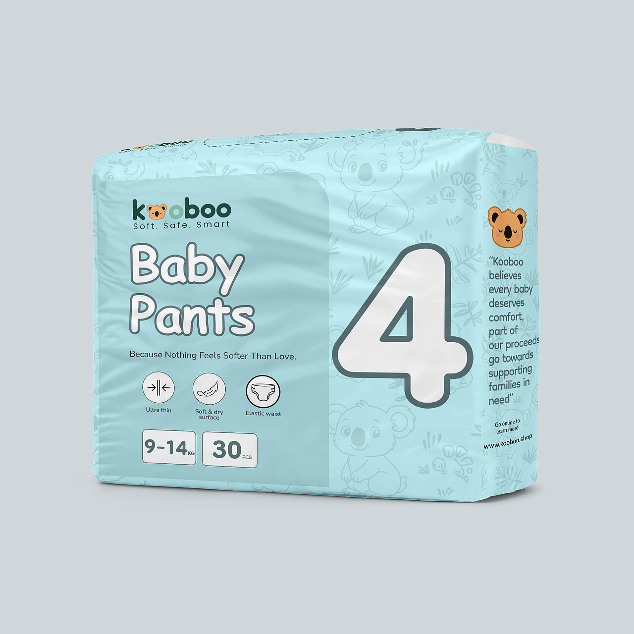Monthly Pants Bundle - 4 | 9-14 kg | 180 pcs